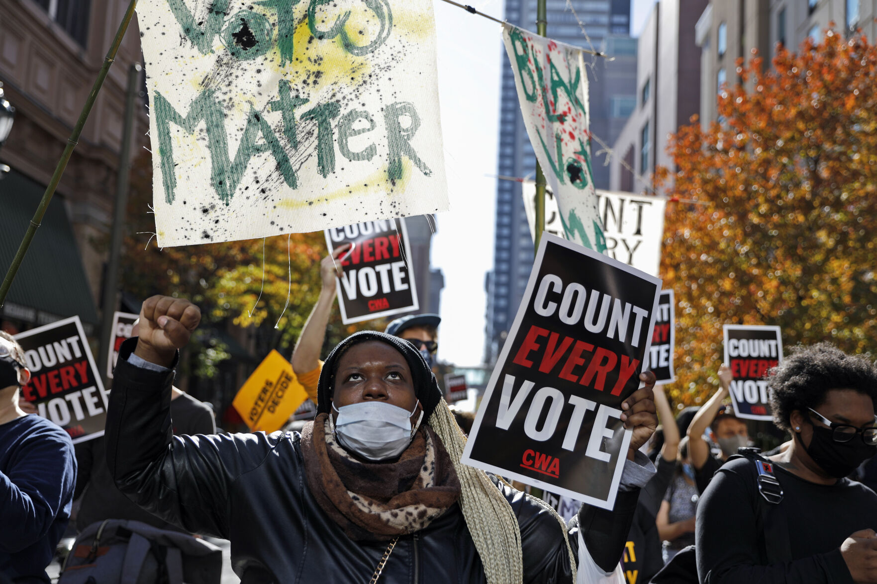 Election 2020 Protests Philadelphia